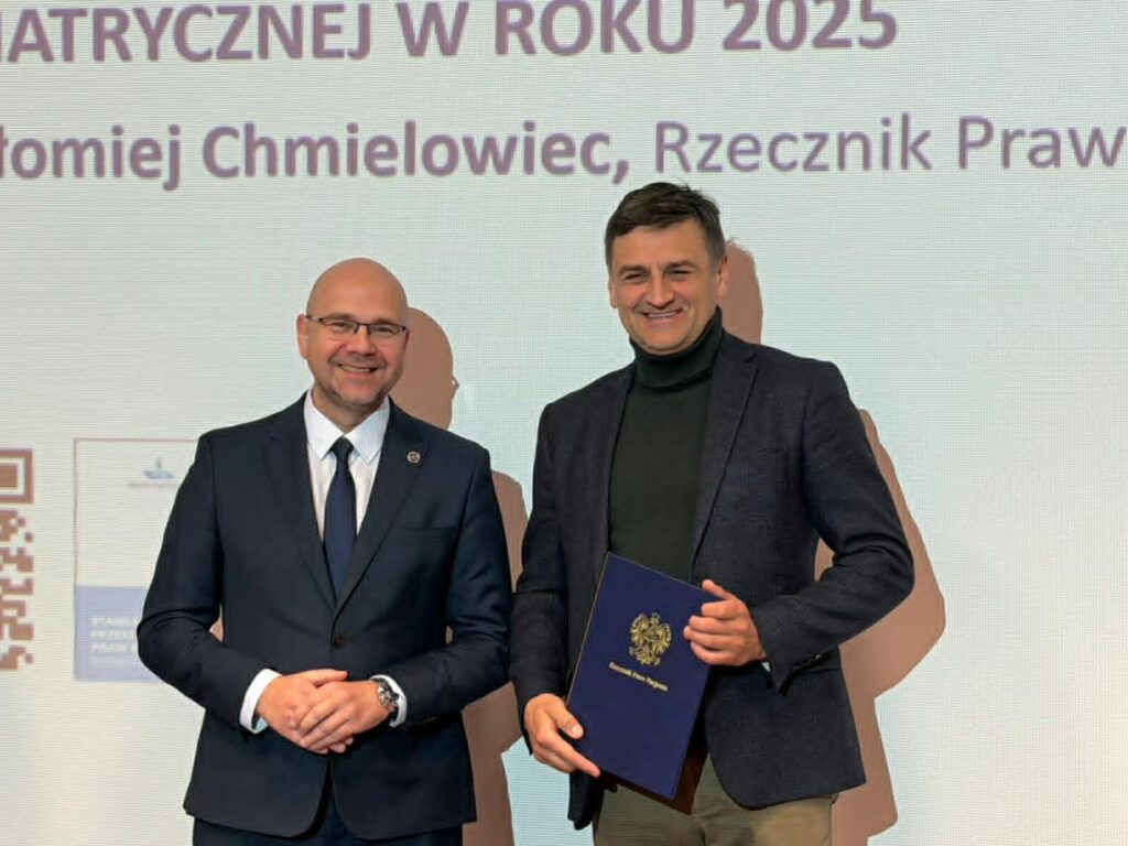 Certyfikat dla Szpitala Drewnica za wdrażanie standardów praw pacjenta