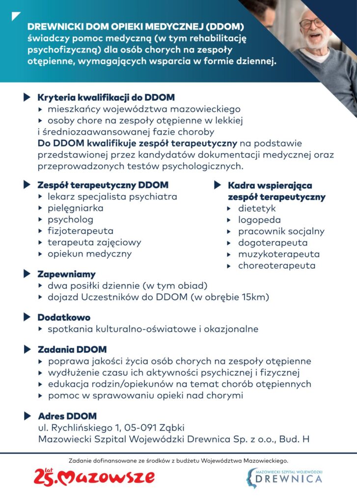 Ulotka A5 Drewnica Dom Opieki Medycznej 2